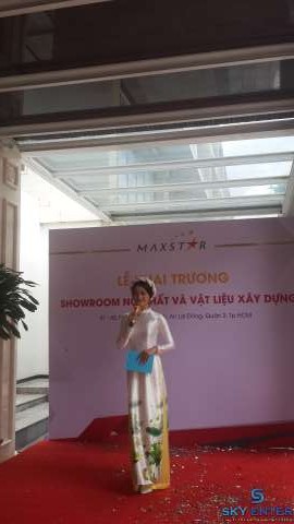 Cung Cấp Cho Thuê MC Khai Trương Showroom Maxstar